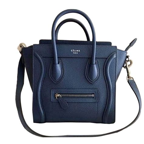 navy celine bag|Celine handbags blue.